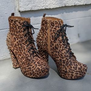 Charlotte Russe Spiked Booties